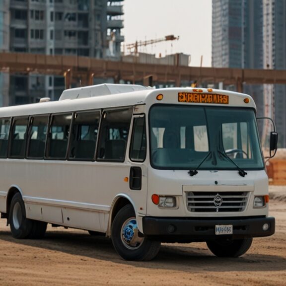 Default_white_shuttle_bus_on_construction_site_2